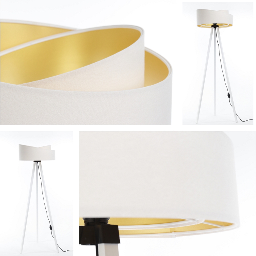 Golv lampa GALAXY 1xE27/60W/230V vit