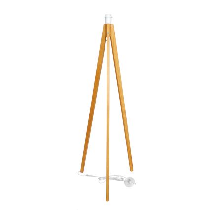 Golv lampa HELEN 1xE27/15W/230V grädde/guld/ek