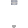 Golv lampa HELEN 1xE27/60W/230V grå/silver