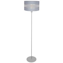 Golv lampa HELEN 1xE27/60W/230V grå/silver