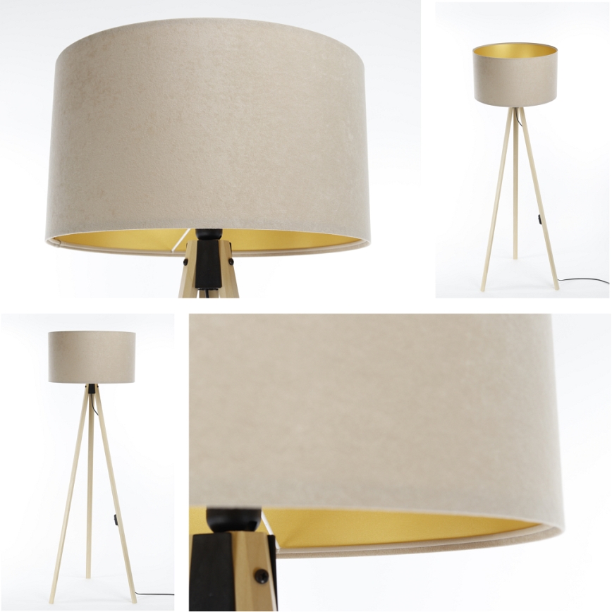 Golv lampa STANDART 1xE27/60W/230V beige