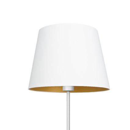 Golvampa ARDEN 1xE27/60W/230V vit/guld
