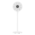 Golvfläkt 25W/230V Ø 40 cm vit + fjärrkontroll