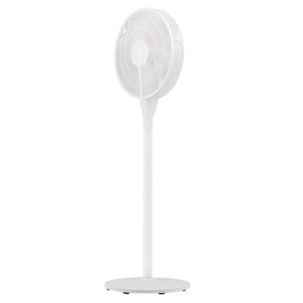 Golvfläkt 25W/230V Ø 40 cm vit + fjärrkontroll