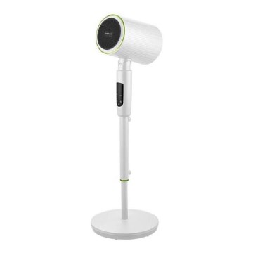 Golvfläkt med värmefunktion 50 W/2 200 W/230 V, Ø 20 cm, vit