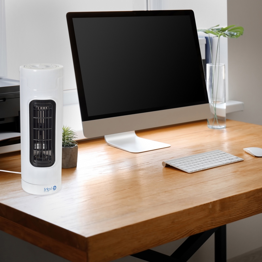 Golvvärmefläkt TOWER 30W/230V vit