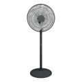 Golvfläkt VIENTO-R 40W/230V svart + fjärrkontroll