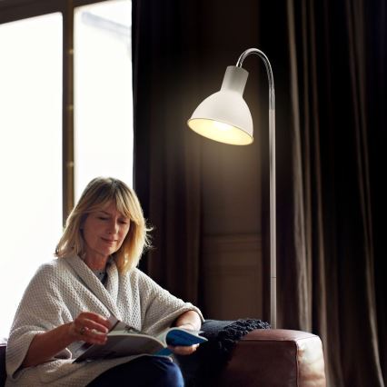 Golvlampa 1xE27/25W/230V vit