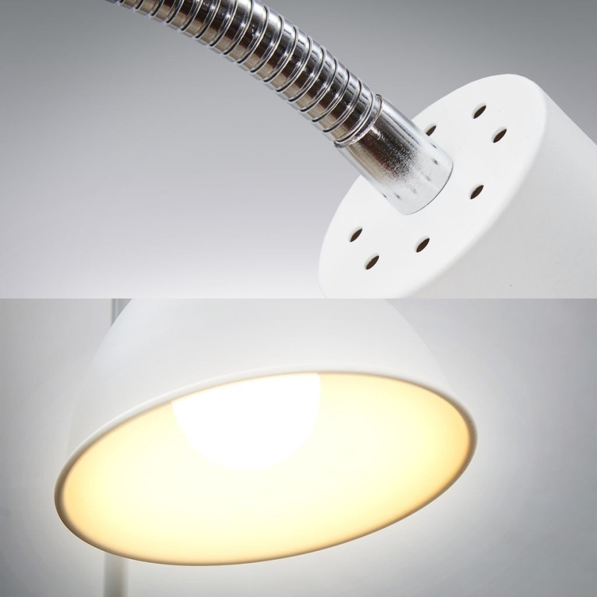 Golvlampa 1xE27/25W/230V vit