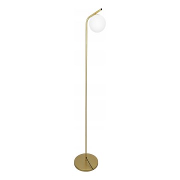 Golvlampa 1xE27/40W/230V guld/vit