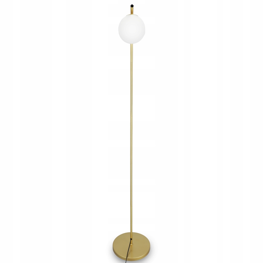 Golvlampa 1xE27/40W/230V guld/vit