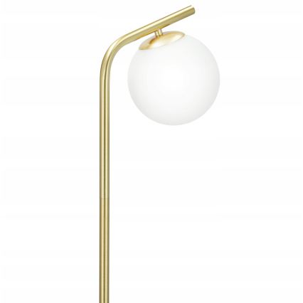 Golvlampa 1xE27/40W/230V guld/vit