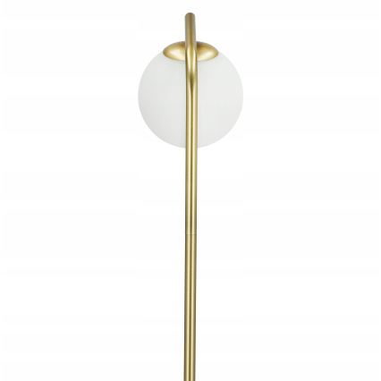 Golvlampa 1xE27/40W/230V guld/vit