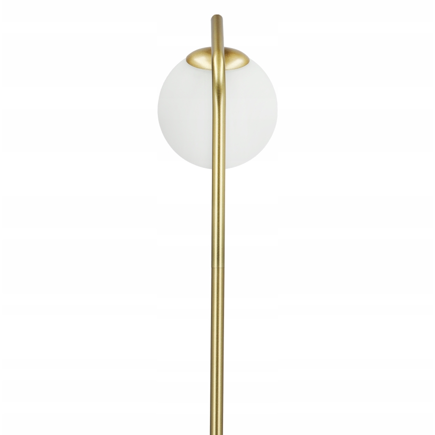 Golvlampa 1xE27/40W/230V guld/vit