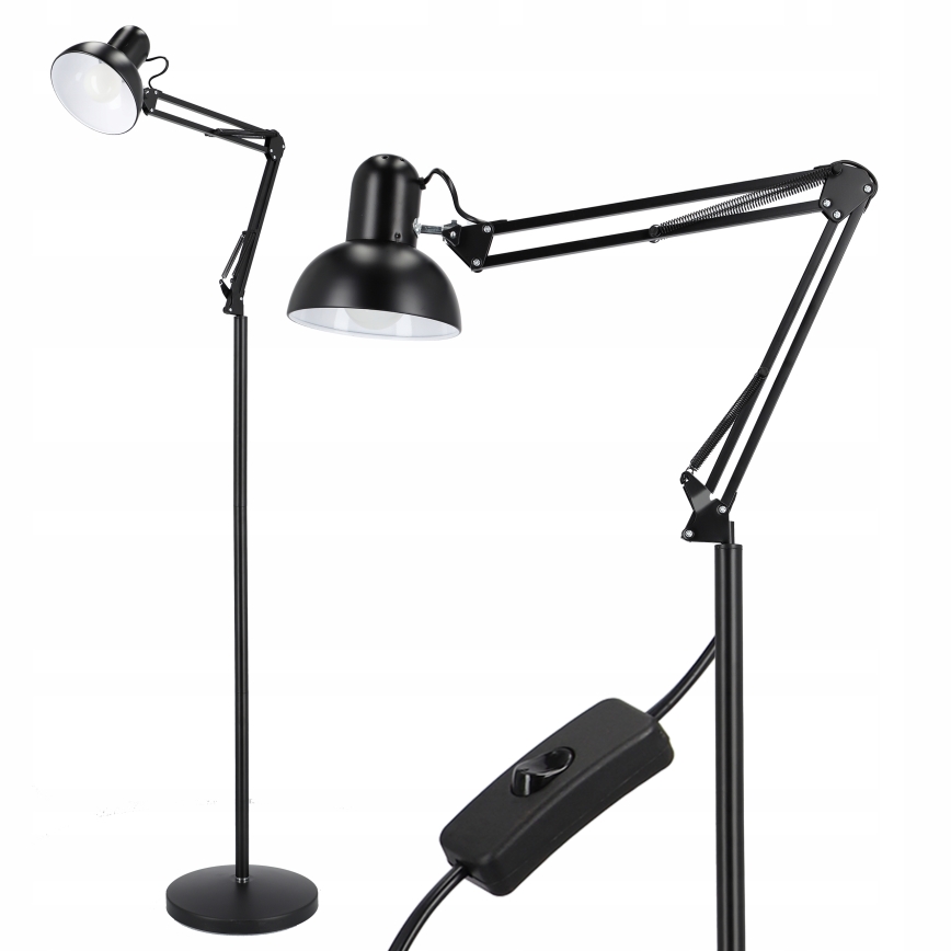 Golvlampa 1xE27/40W/230V svart