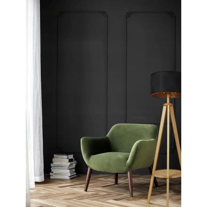 Golvlampa 1xE27/40W/230V svart