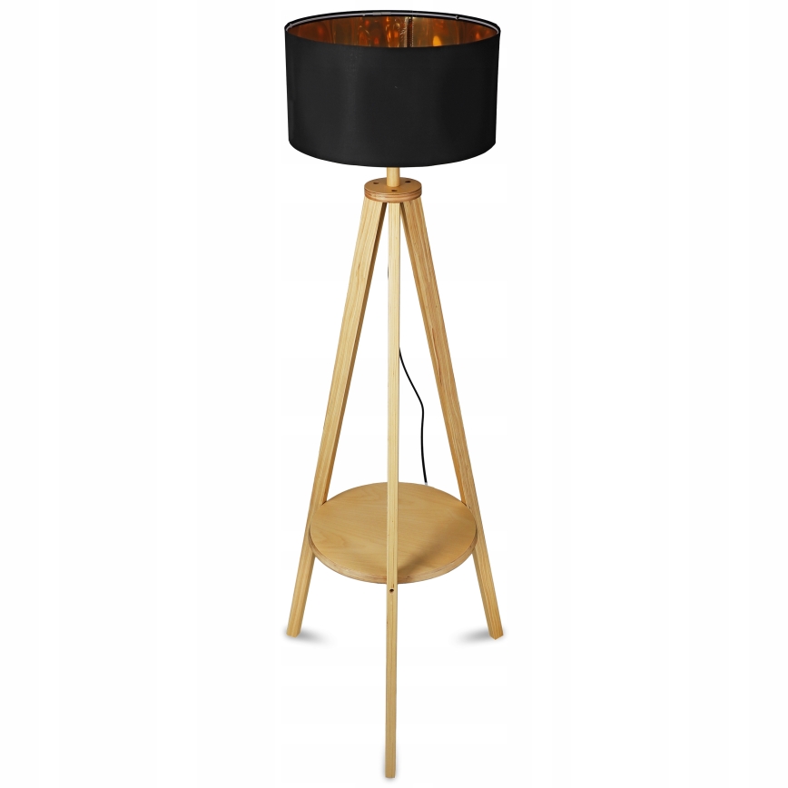 Golvlampa 1xE27/40W/230V svart