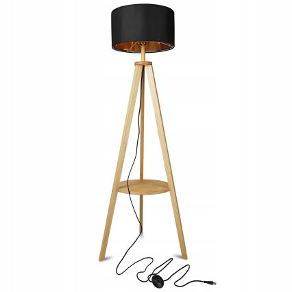 Golvlampa 1xE27/40W/230V svart