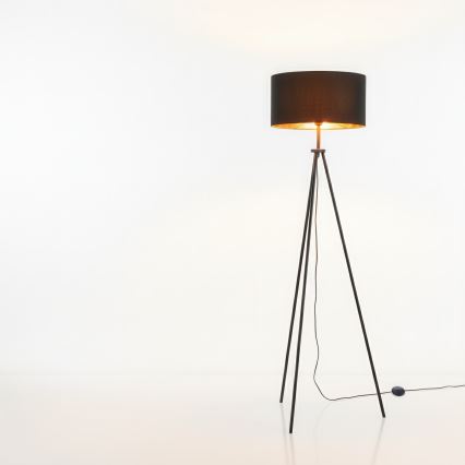 Golvlampa 1xE27/40W/230V svart