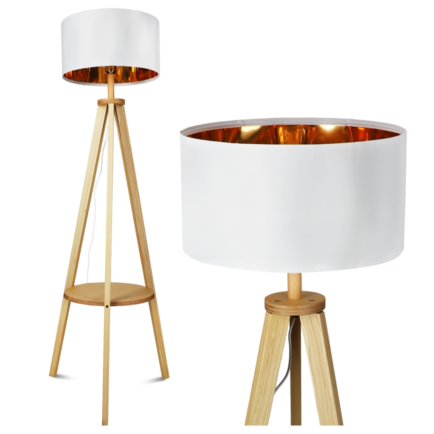 Golvlampa 1xE27/40W/230V vit