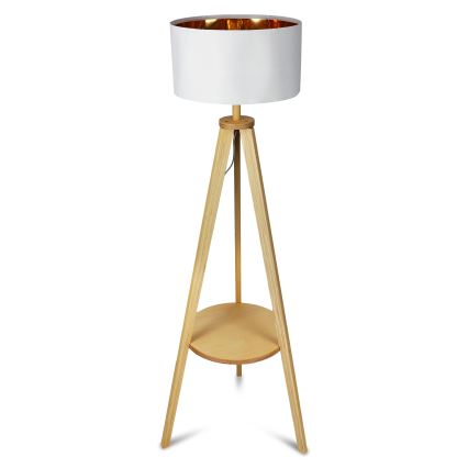 Golvlampa 1xE27/40W/230V vit