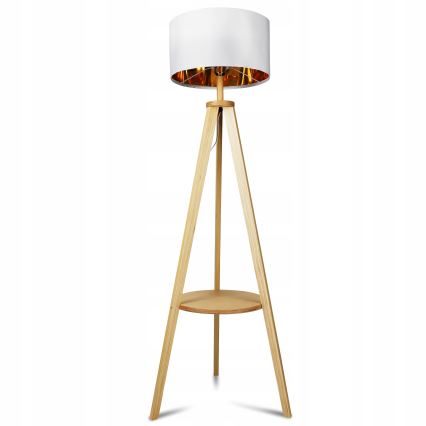 Golvlampa 1xE27/40W/230V vit