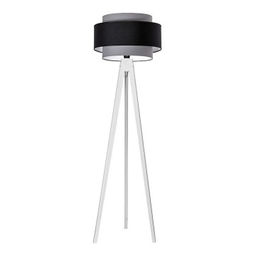 Golvlampa 1xE27/60W/230V grå