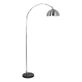 Golvlampa 1xE27/60W/230V skinande krom