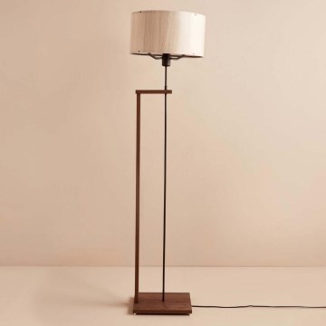 Golvlampa AYD 1xE27/40W/230V brun/beige