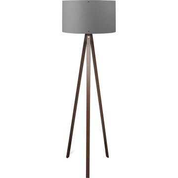 Golvlampa AYD 1xE27/40W/230V brun/grå