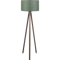 Golvlampa AYD 1xE27/40W/230V brun/grön