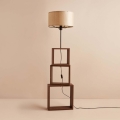 Golvlampa AYD 1xE27/40W/230V brun