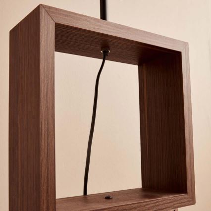 Golvlampa AYD 1xE27/40W/230V brun