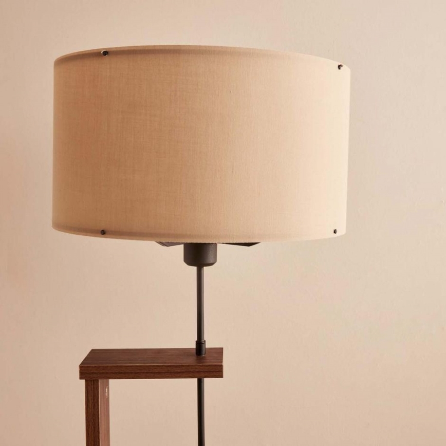 Golvlampa AYD 1xE27/40W/230V brun