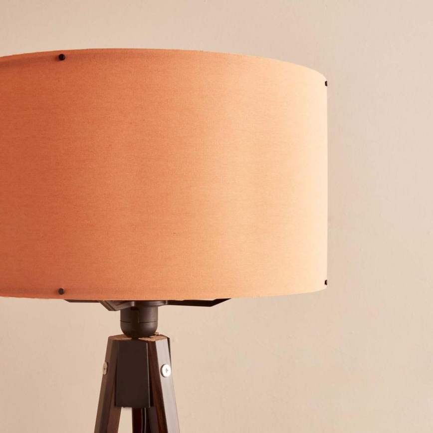 Golvlampa AYD 1xE27/40W/230V brun/orange