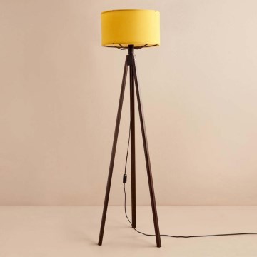 Golvlampa AYD 1xE27/40W/230V brun/orange