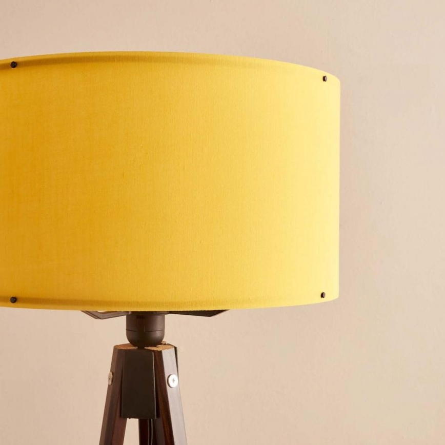 Golvlampa AYD 1xE27/40W/230V brun/orange