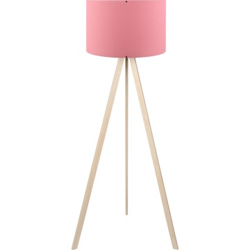 Golvlampa AYD 1xE27/40W/230V rosa/beige