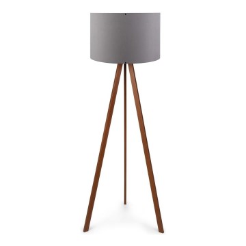 Golvlampa  AYD 1xE27/60W/230V grå/brun 