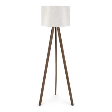 Golvlampa  AYD 1xE27/60W/230V grädde/brun 