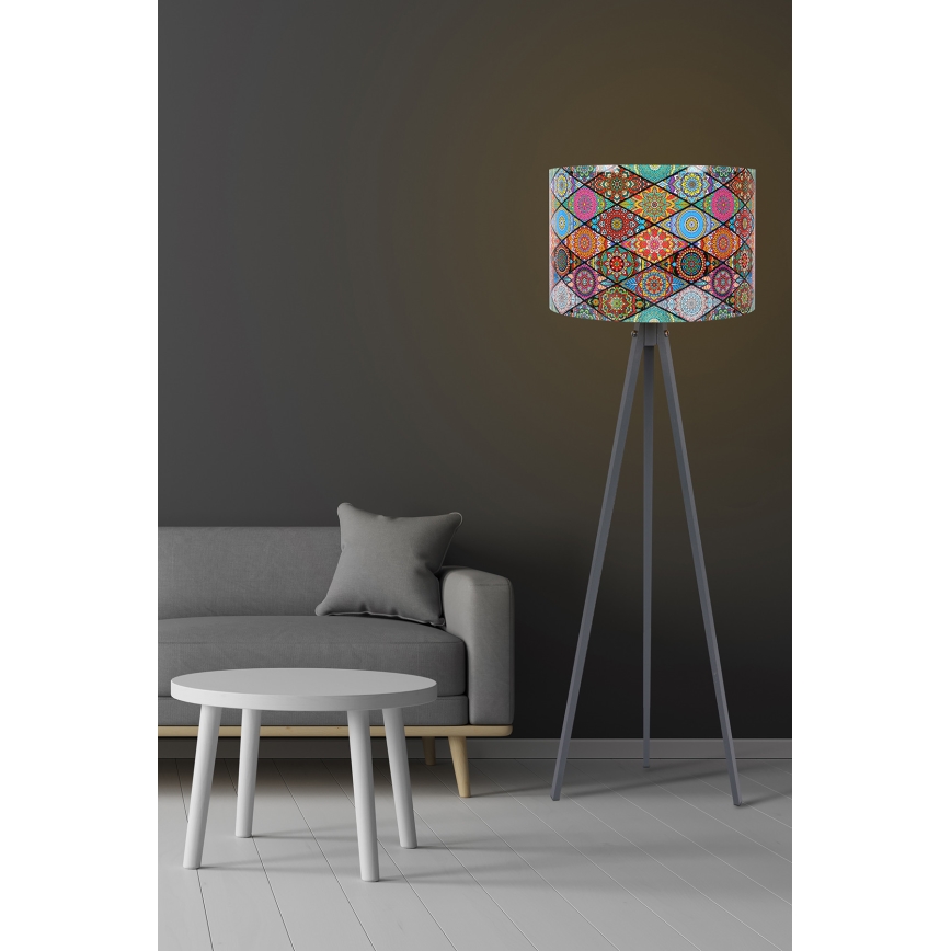 Golvlampa  AYD 1xE27/60W/230V multicolored/grå