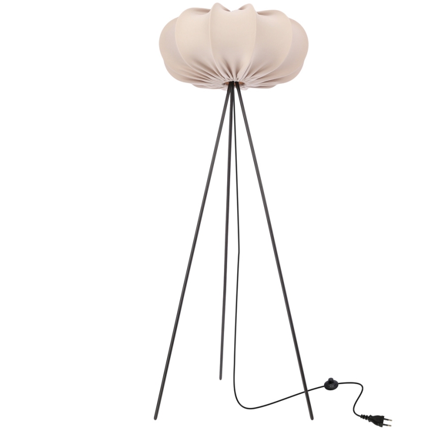 Golvlampa CAFEE 1xE27/40W/230V beige/svart