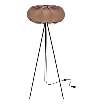 Golvlampa CAFEE 1xE27/40W/230V brun/svart