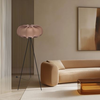 Golvlampa CAFEE 1xE27/40W/230V brun/svart