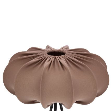 Golvlampa CAFEE 1xE27/40W/230V brun/svart