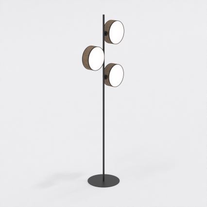 Golvlampa DRUMZ 3xE14/10W/230V brun