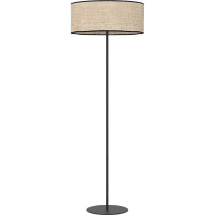 Golvlampa ECO 1xE27/15W/230V beige/rattan