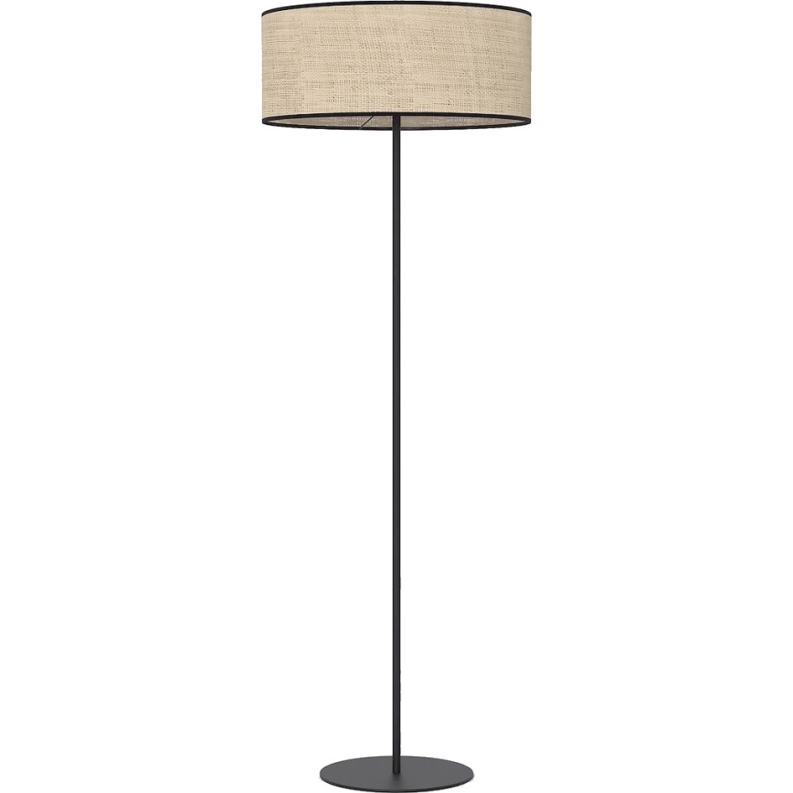 Golvlampa ECO 1xE27/15W/230V beige/rattan