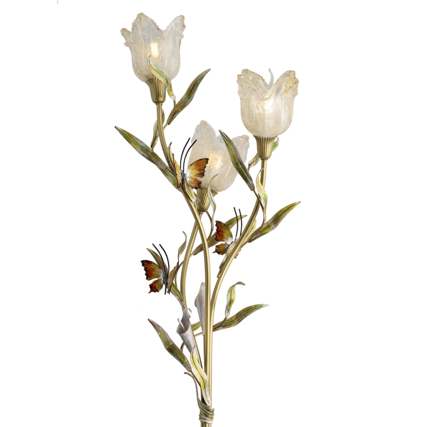 Golvlampa  EDEN 3xE14/40W/230V murano glas