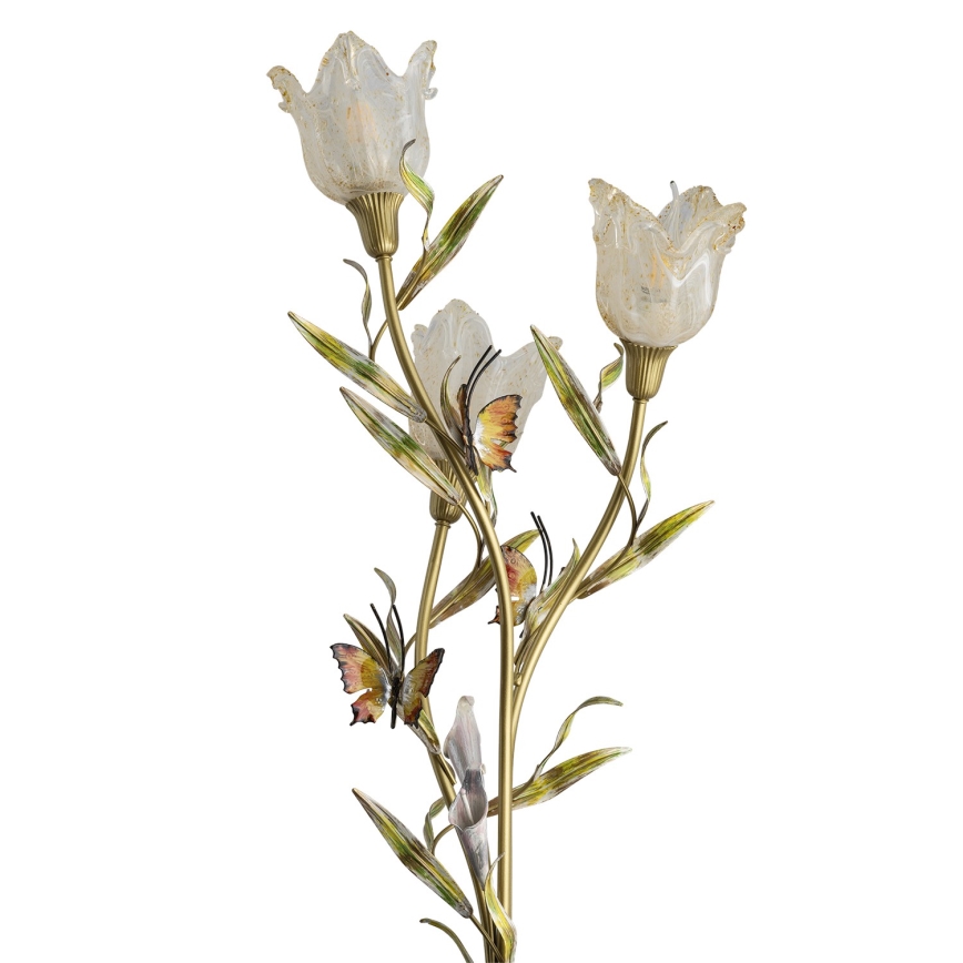 Golvlampa  EDEN 3xE14/40W/230V murano glas